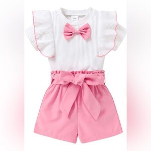 Baby Girl Summer Short Set